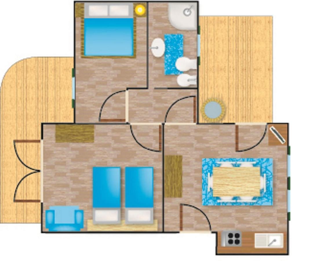 Le Dune Residence Cavallino-Treporti Εξωτερικό φωτογραφία